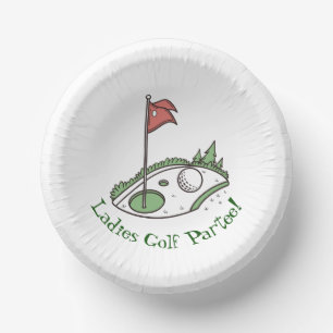 Golf Celebration Party Paper Bowl Paper Plate