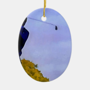 Golf Ceramic Ornament