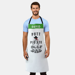 Golf Chef Apron - Custom Dad Father’s Day Gift