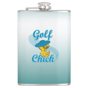 Golf Chick #3 Hip Flask
