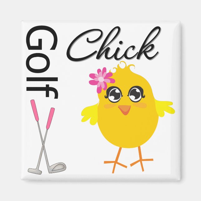 Golf Chick Magnet (Front)