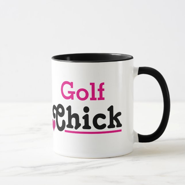 Golf Chick Mug (Right)