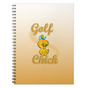 Golf  Chick Notebook
