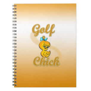Golf Chick Notebook