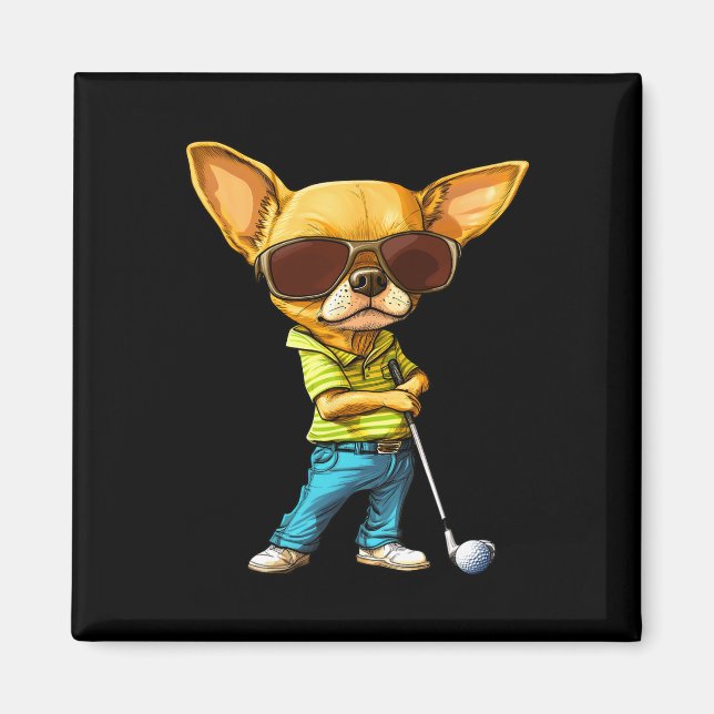 Golf Chihuahuas  Magnet (Front)