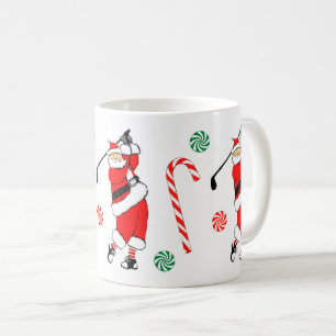 Golf Christmas Coffee Mug