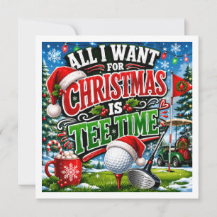 Golf Christmas Funny saying for Golfer