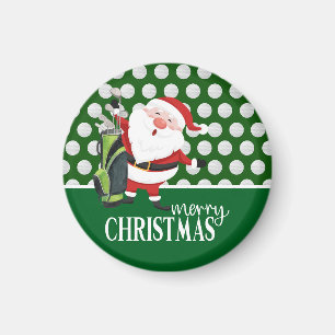 Golf Christmas Gifts Golf themed Magnet
