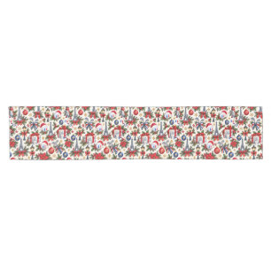 Golf Christmas in Paris France Short Table Runner