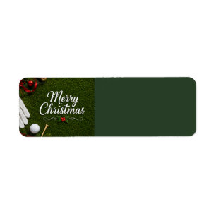 Golf Christmas on putting green