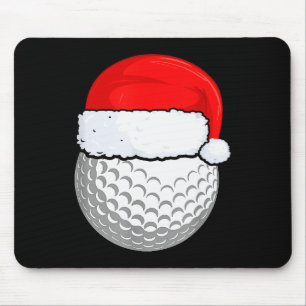 Golf Christmas Pajama Shirt, Men Women Kids Mouse Pad