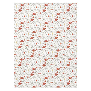 Golf Christmas themed for golfer party Tablecloth