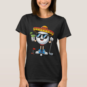 Golf cinco de mayo golfing T-Shirt