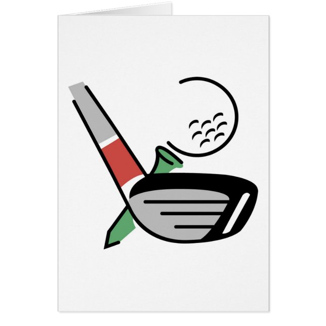 Golf Club, Ball, and Tee T-shirts and Gifts (Front)