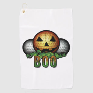 Golf Club Course Halloween Golfer Retirement Gift Towel