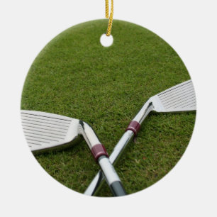 Golf Club Design Ornament