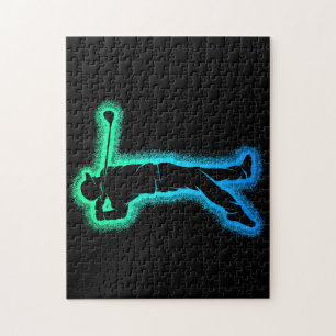Golf Club Golfer Kids Boys Men Golfing Jigsaw Puzzle