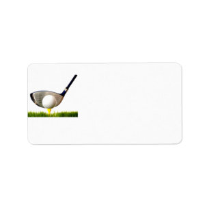 Golf Club Label