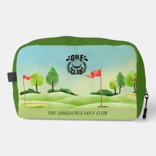 Golf Club League Corporate Logo Name Dopp Kit