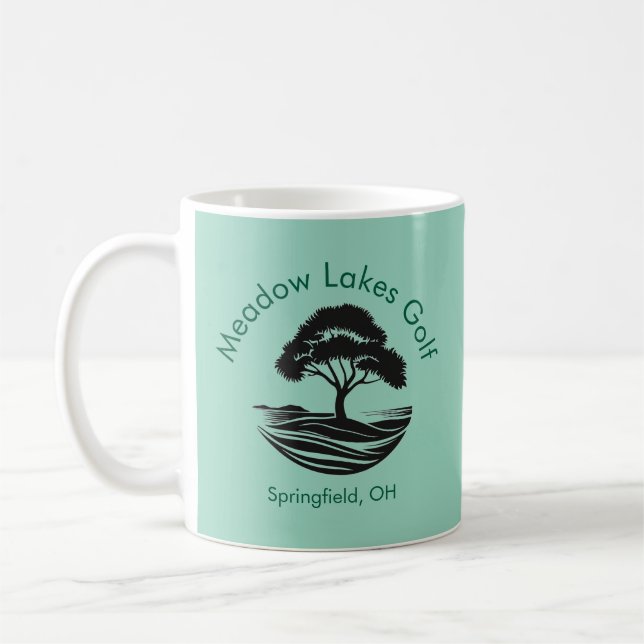 Golf Club Logo Mug (Left)