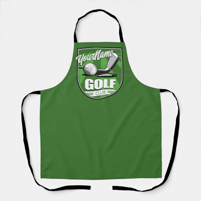Golf Club NAME Pro Golfer Player Personalized  Apron (Front)