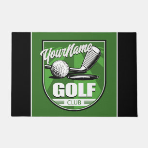 Golf Club NAME Pro Golfer Player Personalized Doormat