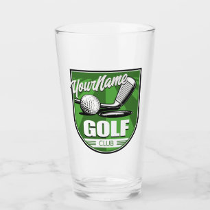 Golf Club NAME Pro Golfer Player Personalized   Glass