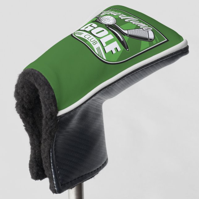 Golf Club NAME Pro Golfer Player Personalized  Golf Head Cover (3/4 Front)