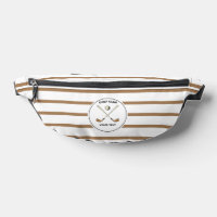 Golf Club personnalisé Golfeur Brown rayé