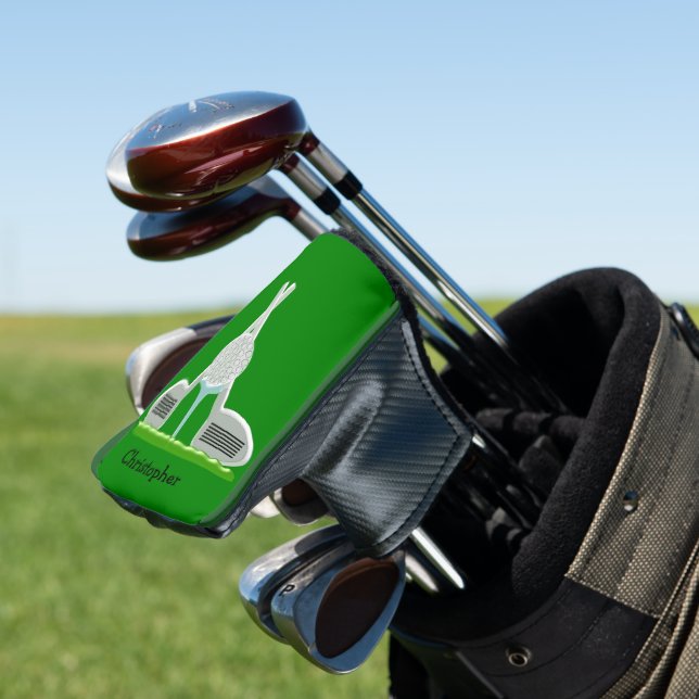 Golf Clubs Design Golf Head Cover (In Situ)