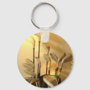 Golf Clubs Keychain