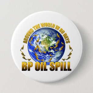 Golf Coast Oil Spill 3 Inch Round Button