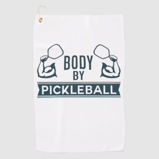 Golf "Corps par la serviette de Pickleball" Microfiber