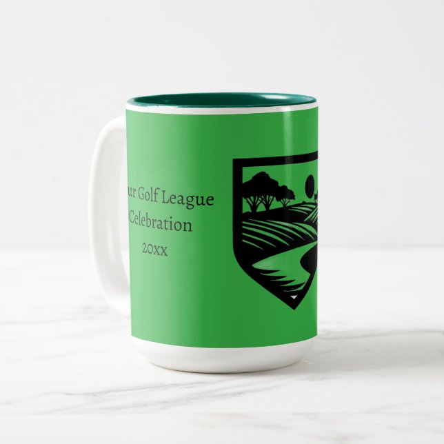 Golf Country Club Customized Logo Mug (Front Left)