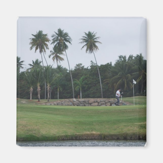 Golf Country Club Magnet (Front)