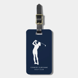 Golf Country Club Members Swag Luggage Tag
