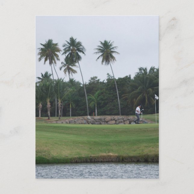 Golf Country Club Postcard (Front)