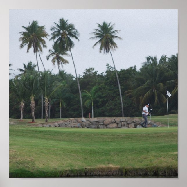 Golf Country Club Poster (Front)