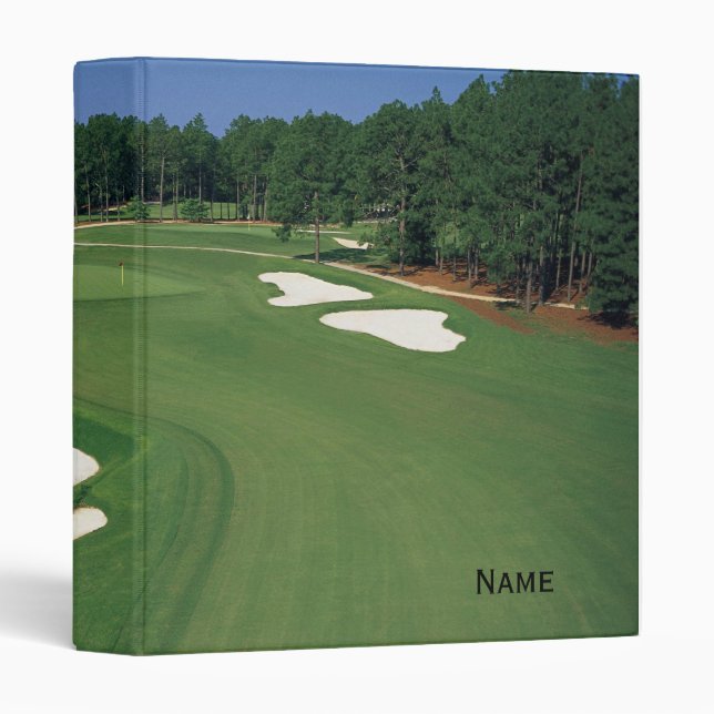 Golf Course Binder (Front/Spine)