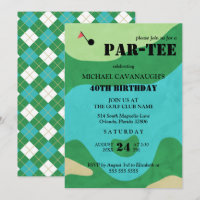 Golf Course Birthday Party