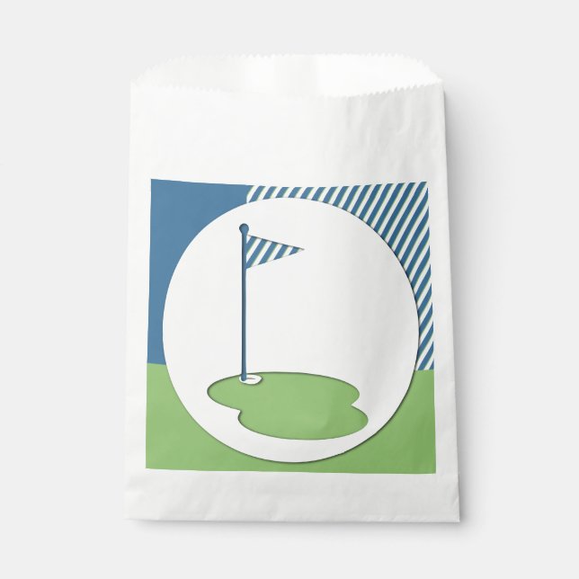 Golf Course Favour Bag (Front)