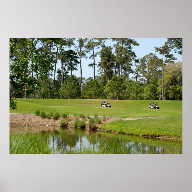 Golf Course Florida Poster (Front)