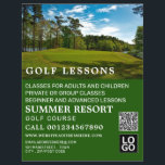 Golf Course, GoIf Lesson Advertising Flyer<br><div class="desc">Golf Course,  GoIf Lesson Advertising Flyers By The Business Card Store.</div>