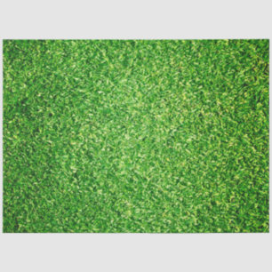 Golf Course Green grass background Tissue Paper