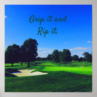 Golf Course Grip it and Rip it