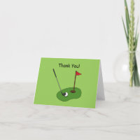 Golf Course Hole with Flag Personalize