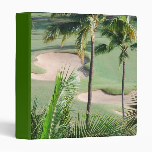 Golf Course in Tropics Binder (Front/Spine)