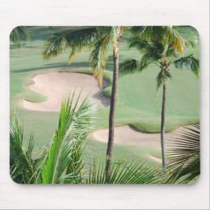 Golf Course in Tropics Mouse Pad