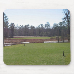 Golf course mouse pad. pad