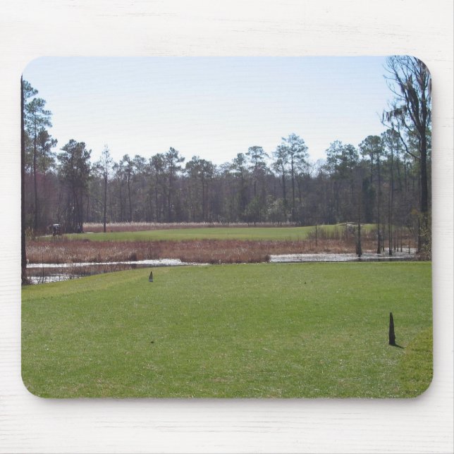 Golf course mouse pad. pad (Front)